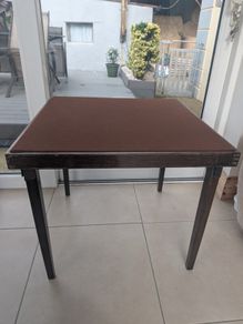 Vono Antique Folding Game Table