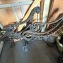 Antique Bench ends. Image 2