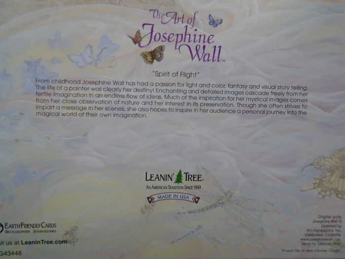 Greeting card, Josephine Wall  artwork,Greeting card