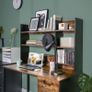 New Vintage Home or Office Study Desk - FREE P&P Image 3