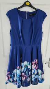 Angeleye London Dress - Blue - Size UK 14 / EU Large / US 10