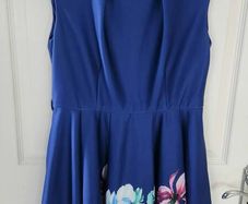 Angeleye London Dress - Blue - Size UK 14 / EU Large / US 10