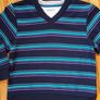 Age 7 Striped Jumper Top Image 2