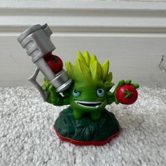 Skylanders Trap Team Food Fight Green Tomato Gun Guy Used Please see pictures