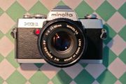 Minolta XG-1 (1983) + Lens MC Rokkor 50mm f1:2 - Serviced &amp; Ready to Use SLR Film Camera