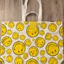 Smiley Originals Smiley Face Canvas Tote Bags Image 2