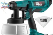 NEW SALE | Upgraded Paint Sprayer - Fence Paint Sprayer,[500W/1200ml/4 Nozzles/3 Patterns] HVLP Electric Spray Gun for Home Interior and Exterior