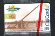 1996 Ireland 50 unit rural electrification in Ireland (1946-1996) by the Electricity Supply Board (E.S.B). The first electricity pole as part of this scheme was erected in Kilsallaghan, Dublin on November the 5th 1946. (Gemplus GEM1) Call Card Mint in pac