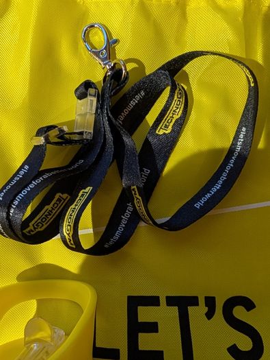 Technogym Gym Accessories Towel, Bottle, Bag Etc...