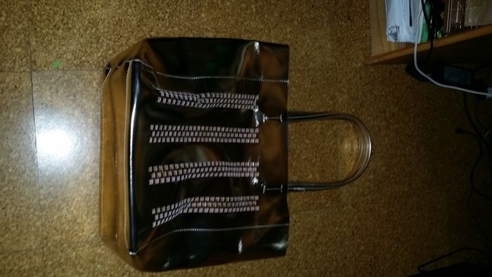Estee Lauder gold bag