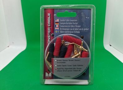 Postage - Monster Cable 24K Gold Speaker Cable Connectors