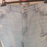 New Look Pale Blue Tori Mom high waist ripped jeans size UK16 EU44 Postage included Image 3
