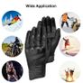 large Motorcycle Gloves Retro Sheepskin Men Moto Racing Gloves Bicycle Cycling Motorbike Motocross Leather Riding Glove Touch Screen Image 6