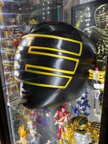 Power rangers gold Zeo Ranger 3d printed helmet