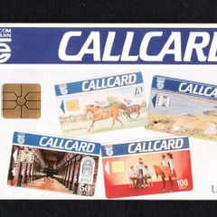 1992 Ireland 5 Unit Montage early definitive Call card (Gemplus GEM1) Call Card Mint. Note this card is not known to have wrapper. Telecom Eireann card number 1040