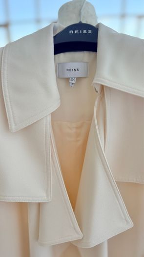 Reiss ivory white coat