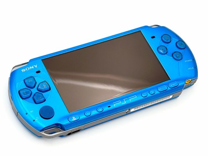 Sony PSP Console in Vibrant Blue - Boxed and Minty