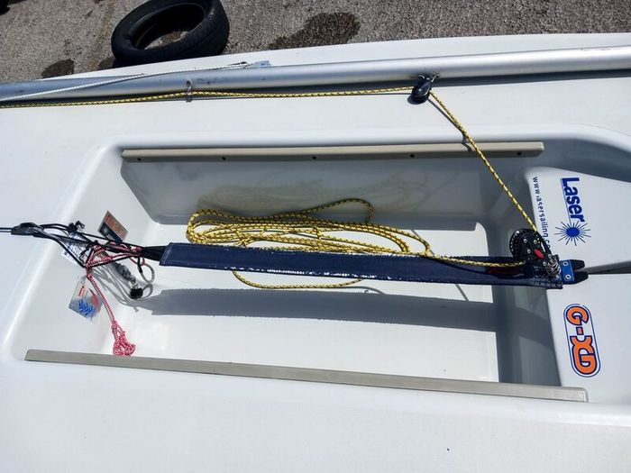 Laser ILCA sailing dinghy