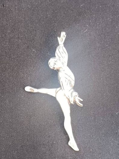 Frederick Massingham Sterling Silver 3" Ballerino(1947)