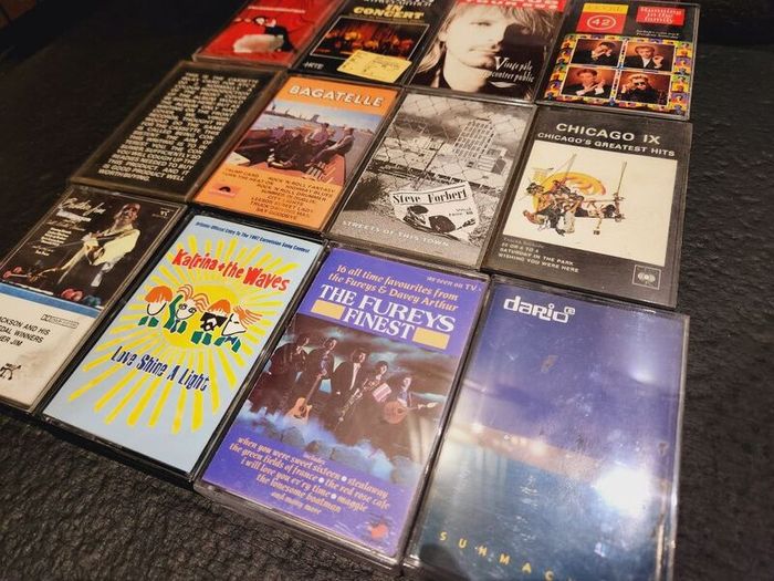 Cassette Tapes Rock, New Wave, Pop Etc x (16)