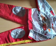 Two cars lightning mcqueen costumes age 3 to 4 years