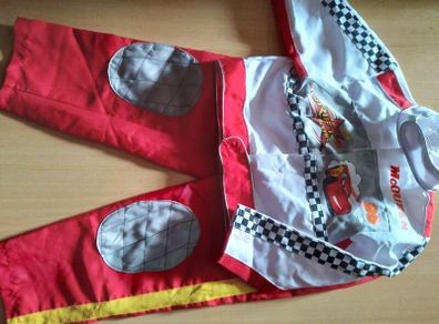 Two cars lightning mcqueen costumes age 3 to 4 years
