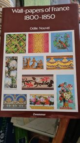 Wall-papers Of France. 1800-1850. By Odile Nouvel. Large Hardback With Dustjacket In Very Good Condition.