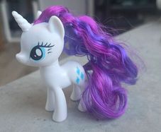 Rarity Reboot 3inch Brushable MLP G4 My Little Pony