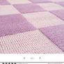 Retro Pink & Lilac Checkerboard Rug Image 5