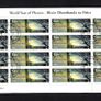 2005 Ireland World Year of Physics Commemorative Stamp Sheetlets Plate 1A1A1A1A Fine Used with Dublin cancel of 24th February 2005 (First day of issue) on envelope extract Image 3