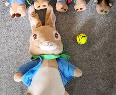 Peter Rabbit Plush cuddly nursery toys with Jumbo Peter