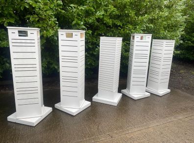 Retail Display Stand - Spinning Floor Stand - White - Two Available!