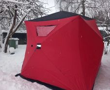 Ice Fishing Shelter Portable Pop-Up Waterproof and Windproof Tent Easily Set-Up for Outdoors Winter Fishing Camping Hiking