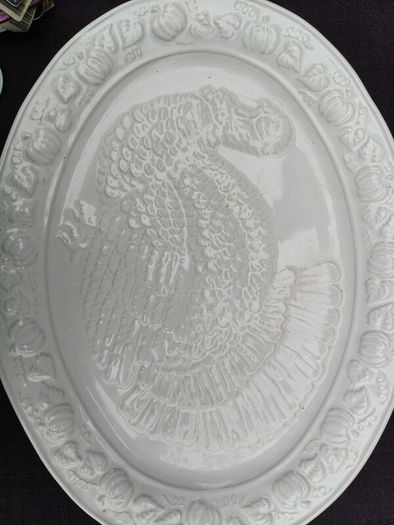 Vintage Turkey Platter
