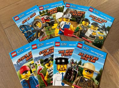 Lego City - Early Readers - Phonics x 8