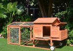 Large Chicken Coop 6-9 Birds With Wheely