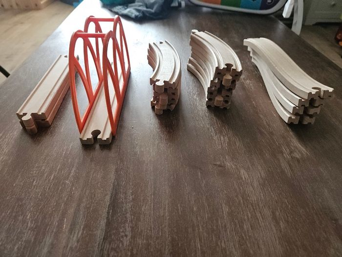 Wooden Trains tracks