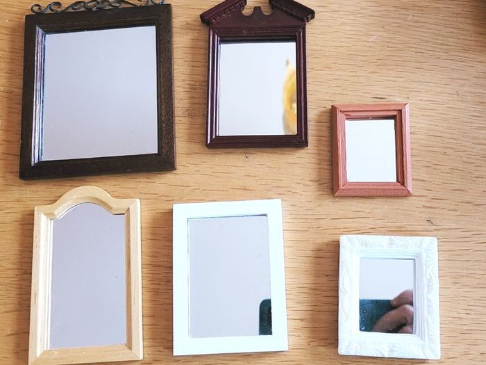 Accessories / miniatures for Dolls house - Mirrors
