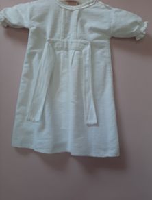 vingtage new baby flannel nightdress 60's