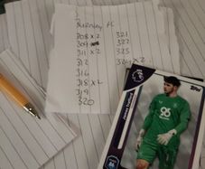 Burnley FC premier league cards