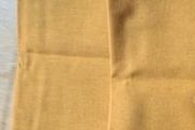 2 Organic Cotton Mustard Table Runners