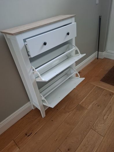 Hall ztable Shoe Storage Unit with Drawer