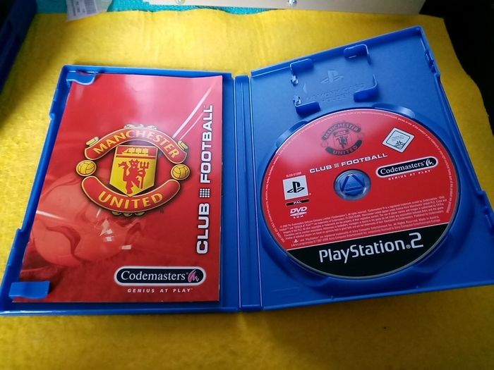 Manchester United club football PlayStation 2 ps2 games Original
