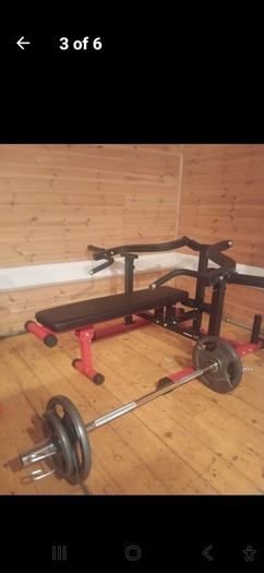 Bench Press & barbell