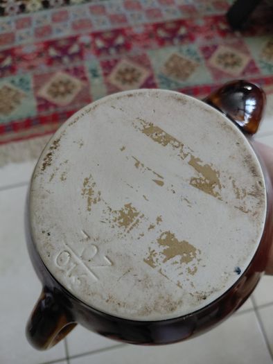 Vintage French ceramic tea/coffee pot