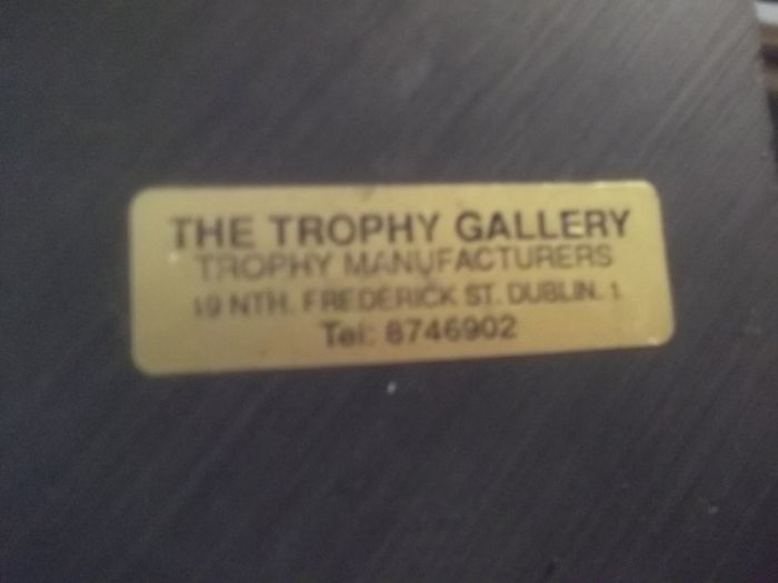 a GAA trophy