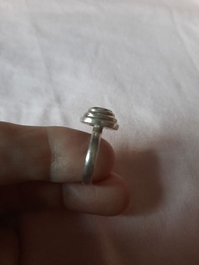 vintage sterling silver and ametyhst ring