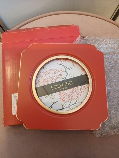 Red valentines photo frame