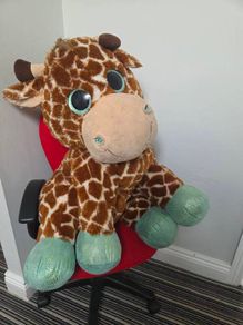 cuddly toy giraffe 3 feet tall