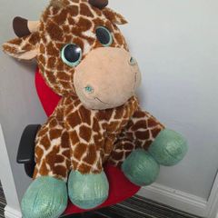 cuddly toy giraffe 3 feet tall